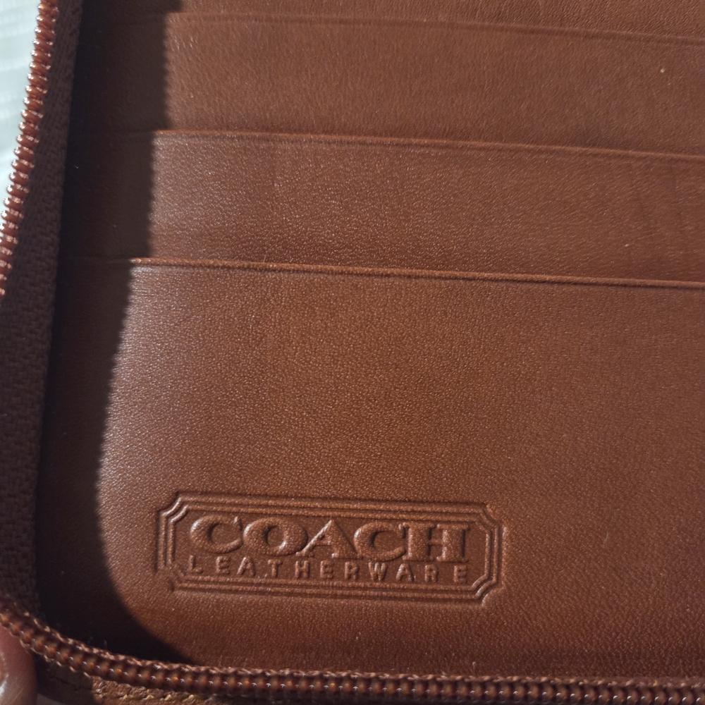 Coach Brown Leather Wallets Classic Collection